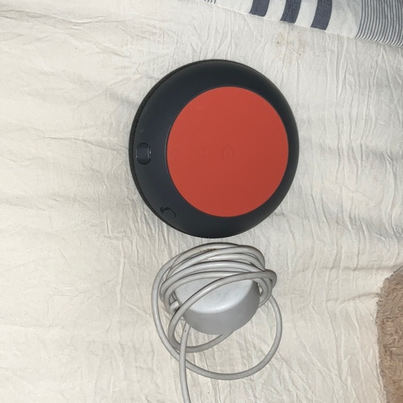 It’s google speaker it comes with the charger. It still work, great condition. - Picture 2 of 2